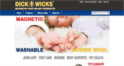Desktop Screenshot of dickwicks.com.au